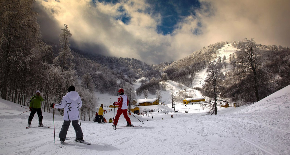 Skiing in Sapanca