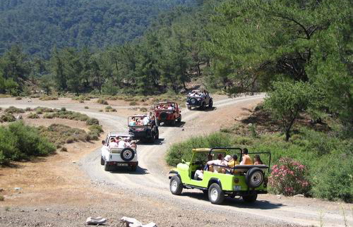 Sapanca'da Jeep Safari